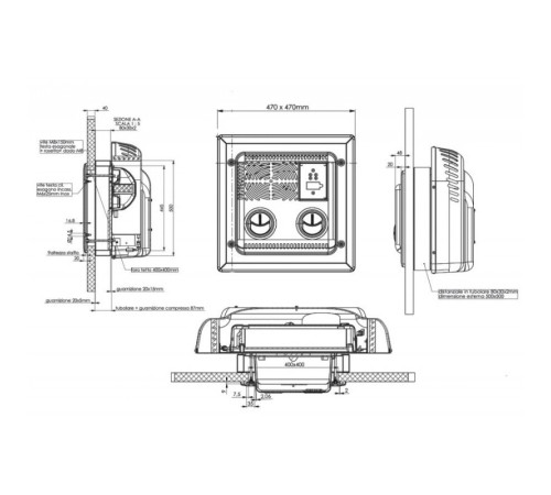 Установочный комплект Indel B CAMPER для Sleeping Well OBLO