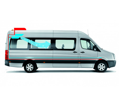 Кондиционер TerraFrigo Комфорт сплит крышный