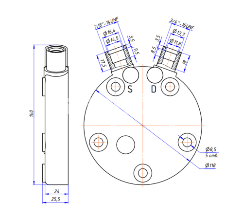 Крышка компрессора 5Н, RC-U0815